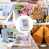 DIGITEN Digital Hygrometer Indoor Thermometer Humidity Meter Rare 360° HD E-Ink Screen Room Thermometer with Temperature and Humidity Monitor Mini Hygrometer Thermometer