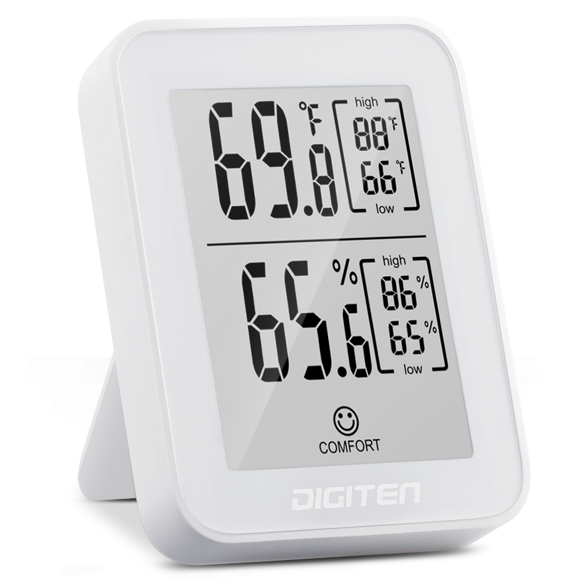 Digitale Igrometro Digitale JEDEW - Mini Misuratore Umidità E Temperatura Per Interni/Esterni Mini Termometro - 2
