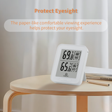 DIGITEN Digital Hygrometer Indoor Thermometer Humidity Meter Rare 360° HD E-Ink Screen Room Thermometer with Temperature and Humidity Monitor Mini Hygrometer Thermometer