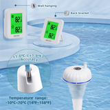 DIGITEN WPT-100 Swimming Pool Thermometer, Wireless Floating Pool Thermometer,IPX7 Waterproof Pool Thermometer With Indoor Temperature Monitor