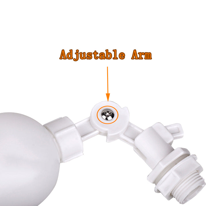 DIGITEN Water Filter Float Ball Valve 1/4 3/8 Inch Adjustable Float Va