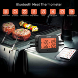 DIGITEN Bluetooth Grilling Thermometer Wireless Meat Thermometer with 4 Probes BBQ Thermometer Smoker Thermometer Instant Read Thermometer Smart Rechargeable Food Thermometer
