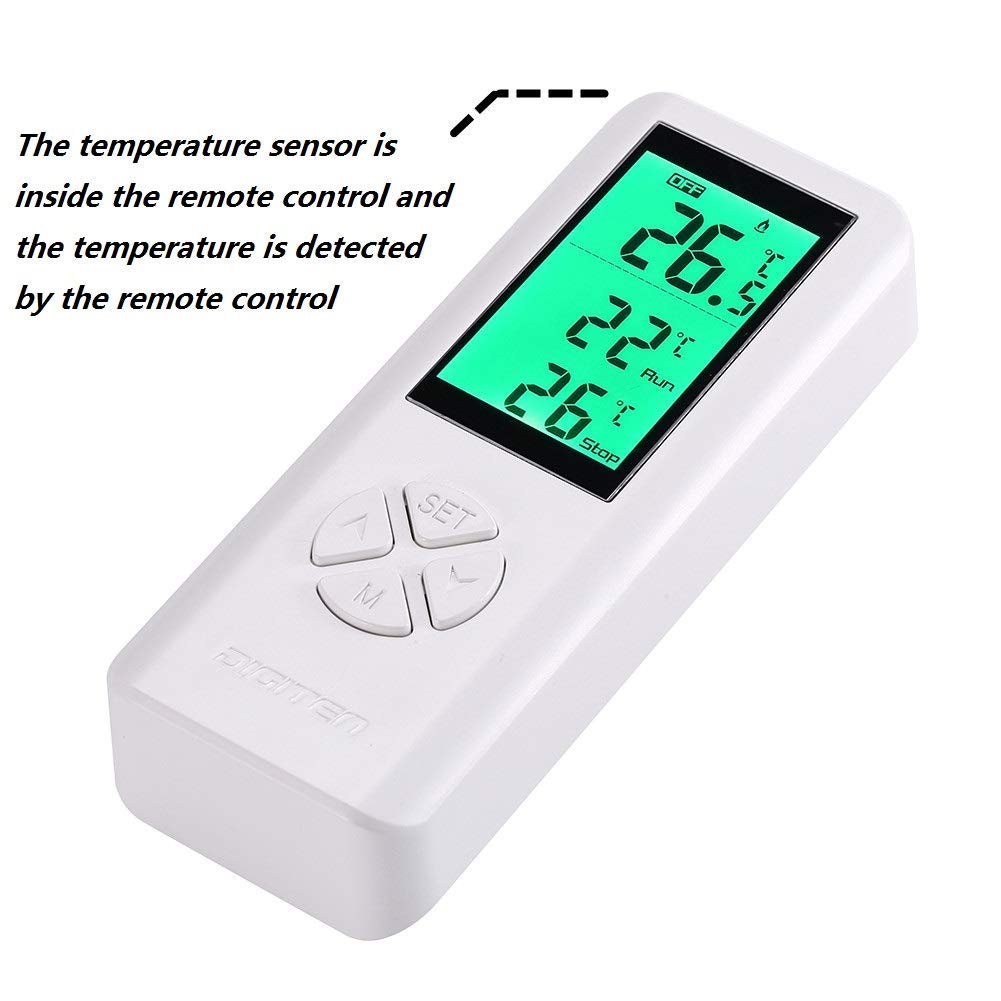 DIGITEN Temperature Controller Wireless Thermostat Outlet Greenhouse  Thermostat Wine Cooler Plug-in Temperature Controller Reptile Temperature  Control