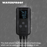 DIGITEN Waterproof Temperature Controller DTC310 Greenhouse Thermostat Outlet Digital Heat Mat Thermostat Controller for Seedlings 10A Outdoor Temp Controller for Reptiles Homebrewing Aquarium