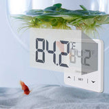 DIGITEN Fish Tank Thermometer Digital Aquarium Thermometer with Large LCD Display Stick On Terrarium Coral Tanks Temperature Sensor Gauge for Reptiles Turtle Lizard Amphibians
