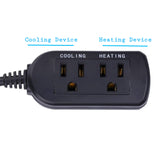 DIGITEN Temperature Controller DTC102 Greenhouse Thermostat 2-Stage Plug-in Thermostat Reptiles Thermostat Outlet Homebrewing Thermostat Controller Digital Temperature Contrller for Seedlings