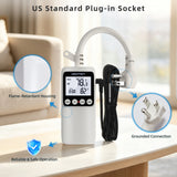 DIGITEN DTC1600 Temperature Controller with 24H Countdown Timer 15A Plug-in Thermostat, Heating & Cooling, Compressor DP, LCD Backlight, NTC Sensor