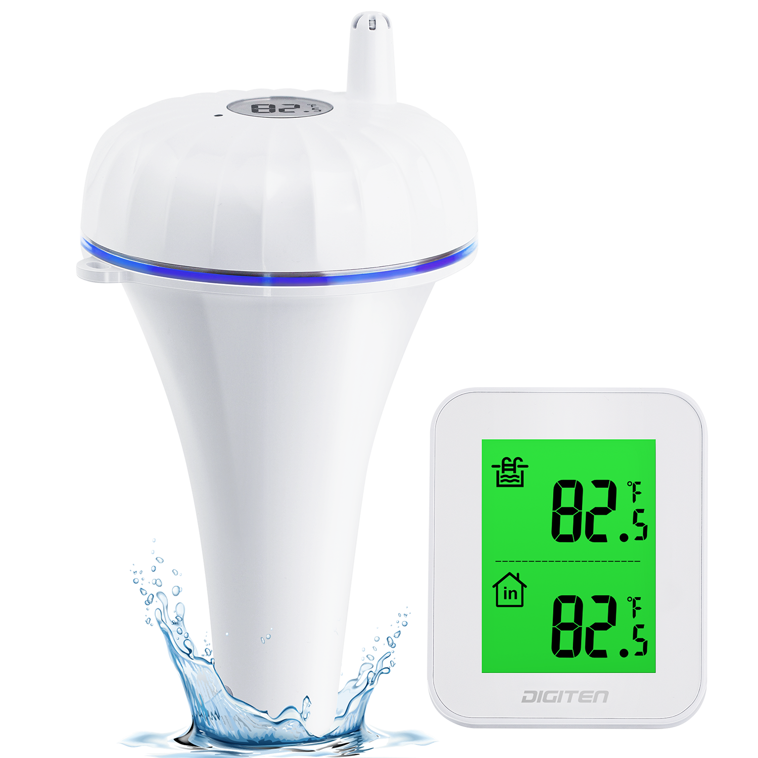 Bluetooth-compatible Thermometer Lcd Digital Temperature Sensor Humidity  Meter Indoor Hygrometer Me