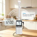 DIGITEN DTC1600 Temperature Controller with 24H Countdown Timer 15A Plug-in Thermostat, Heating & Cooling, Compressor DP, LCD Backlight, NTC Sensor
