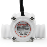 DIGITEN FL-408W-P G1/2" Water Flow Sensor BSP thread Flow Hall Sensor 1-30L/Min Flowmeter