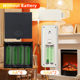 DIGITEN WTC401 Fireplace Thermostat Remote Control Kit, for Millivolt Gas Valve & Electronic Ignition Systems, 65ft Range, LCD Display, ON/AUTO/Off Modes, Timer & Child Lock Function