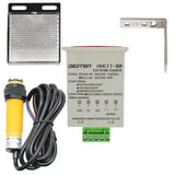 DIGITEN 0-999999 12-24VDC Digital LED Counter +PhotoElectric Switch Sensor +Reflector Automatic Conveyor Belting