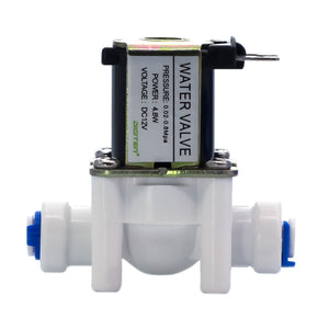 DIGITEN DC 12V 1/4" Water Solenoid Valve Quick Connect N/O normally Open Water Pressure