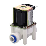 DIGITEN DC 12V 1/4" Water Solenoid Valve Quick Connect N/O normally Open Water Pressure