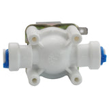 DIGITEN 24V 1/4" Inlet Feed Water Solenoid Valve for RO Reverse Osmosis Pure System Noramlly Closed