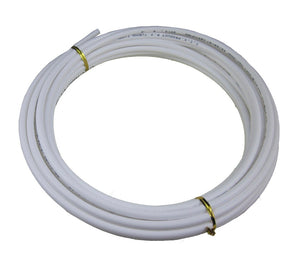 DIGITEN 1/4" Tube 10m Meters 30ft Tubing Hose Pipe for RO Water Filter System White PE
