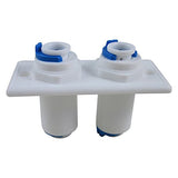 DIGITEN 1/4" Quick Connect Fittings Bulkhead Connector Tube for RO Reverse Osmosis