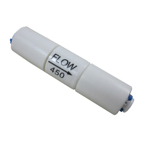 DIGITEN 100GPD Flow Restrictor 450CC 1/4" Quick Connect for RO Reverse Osmosis (pack of 2)