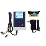 DIGITEN Water Flow Control LCD Display+G1/2"Thread Water Flow Hall Sensor Flowmeter with Temperature Sensor