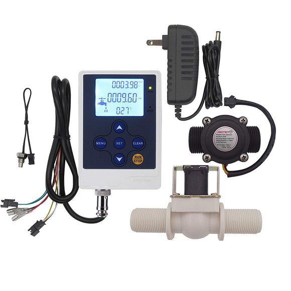 DIGITEN Water Flow Control LCD Display Controller+G3/4