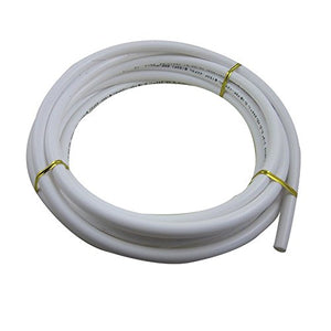 DIGITEN 3/8" Tube 5m Meters white PE Tubing Hose Pipe for RO Water Reverse Osmosis 15ft