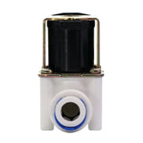 DIGITEN 24V 3/8" Inlet Feed Water Solenoid Valve Quick Connect for RO Reverse Osmosis Normally Closed