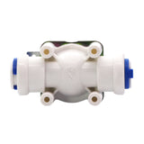 DIGITEN 24V 3/8" Inlet Feed Water Solenoid Valve Quick Connect for RO Reverse Osmosis Normally Closed