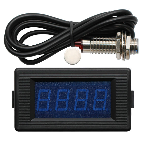  Led Digital Counter Count Up to 99999 with Infrared Sensor  Conveyor Counter People Visitor Counter 4in Red Number Display Counter for  Factory Production Line 110-220V : Industrial & Scientific