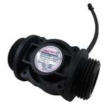 DIGITEN G1" Water Flow Control LCD Display+Flow Sensor Meter+Solenoid Valve+24V power