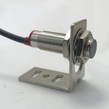 DIGITEN 4 Digital LED Tachometer RPM Speed Meter+Hall Proximity Switch Sensor NPN Red+Sensor Mounting Holder