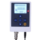 DIGITEN Water Flow Control LCD Display Controller+G3/4" Hall Sensor Flow Meter Flowmeter Counter+G3/4" Solenoid Valve Normally Closed N/C+12V Power