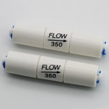 DIGITEN 50GPD/75GPD Flow Restrictor 350CC 1/4" Quick Connect for RO Reverse Osmosis (pack of 2)