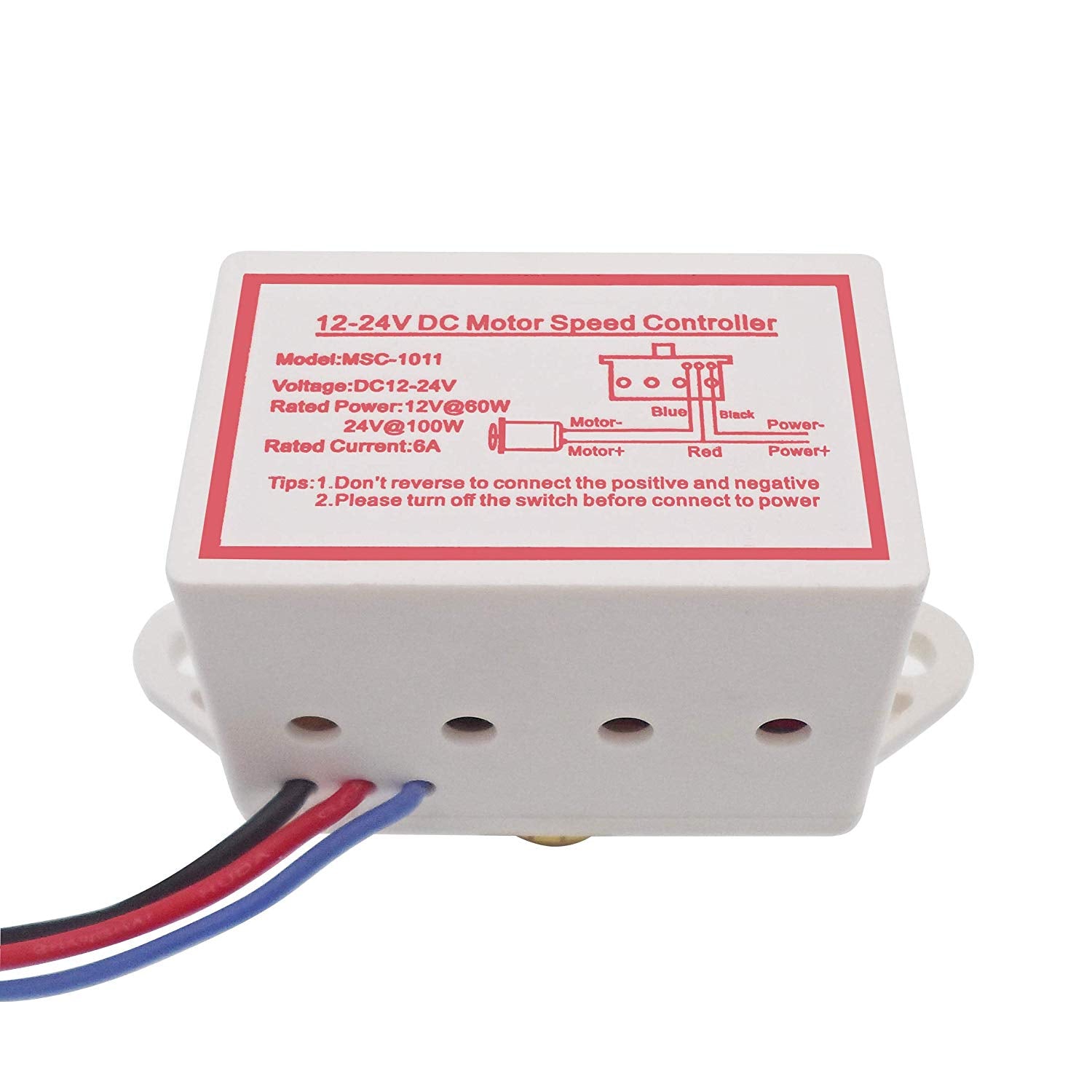 PWM DC Motor Speed Control 6A AMP 12-24V VOLT 13KHZ