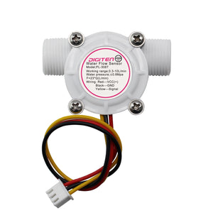 DIGITEN G3/8" Water Flow Hall Sensor Switch Flow Meter 0.3-10L/min