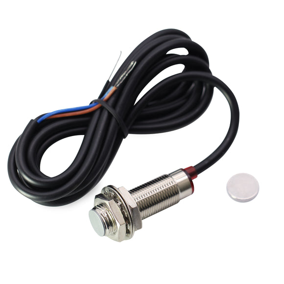 DIGITEN Hall Sensor Proximity Switch NPN 3-Wires Normally Closed NC with Magnet