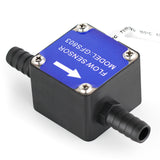 DIGITEN 3/8" Oil Fuel Gas diesel Milk Liquid Flow Sensor Flow Meter Counter