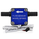 DIGITEN 3/8" Oil Fuel Gas diesel Milk Liquid Flow Sensor Flow Meter Counter