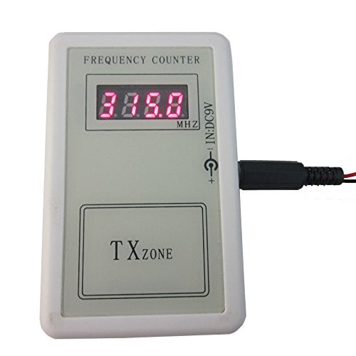 RF Frequency Detector Cymometer Meter Scanner Counter 250-450MHZ