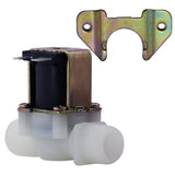 DIGITEN 1/2" DC 12V Electric Solenoid Valve Normally Closed N/C Water Inlet Flow Switch