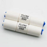 DIGITEN 100GPD/200GPD Flow Restrictor 550CC 1/4" Quick Connect for RO Reverse Osmosis (pack of 2)