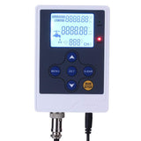 DIGITEN Water Flow Control LCD Display Controller+G3/4" Hall Flow Sensor+DC 12V Power Adapter