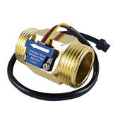 DIGITEN G1" Male Thread Water Flow Hall Sensor Switch Flowmeter Counter 2-50L/min
