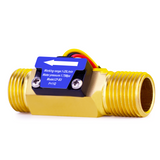 DIGITEN G1/2"Male Thread Water Flow Hall Sensor Switch Flowmeter Counter 1-25L/min