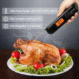 DIGITEN Grill Thermometer Baking Thermometer Digital Kitchen Thermometer for Cooking Instant Read Thermometer for BBQ Indoor Outdoor Waterproof Meat Thermometer