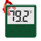 DIGITEN Fish Tank Thermometer Digital Aquarium Thermometer with Large LCD Display Stick On Terrarium Coral Tanks Temperature Sensor Gauge for Reptiles Turtle Lizard Amphibians