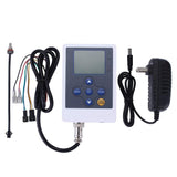DIGITEN Water Flow Control LCD Display Controller+G3/4" Hall Flow Sensor+DC 12V Power Adapter
