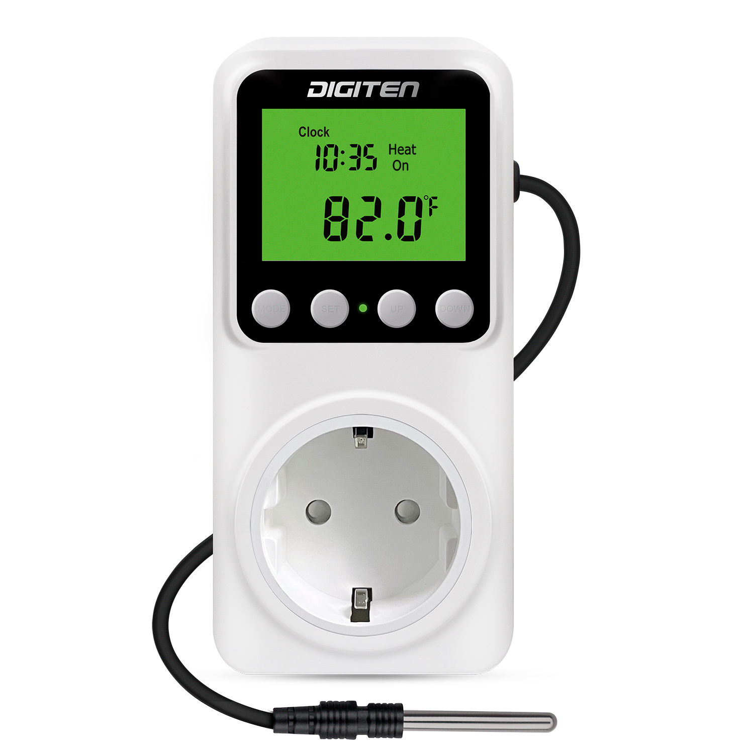 Reptile thermostat day and night outlet