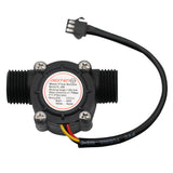 DIGITEN G1/2" Liquid Display Water Flow Quantitative Controller Meter+Solenoid Valve