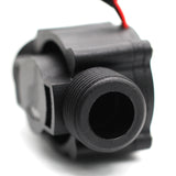 DIGITEN Water Flow Control LCD Display Controller+G3/4" Hall Sensor Flow Meter Flowmeter Counter+G3/4" Solenoid Valve Normally Closed N/C+12V Power