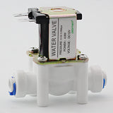 DIGITEN Water Flow Control LCD Display+G1/4" Flow Sensor Meter+12V G1/4" Solenoid Valve 0.02-0.8Mpa